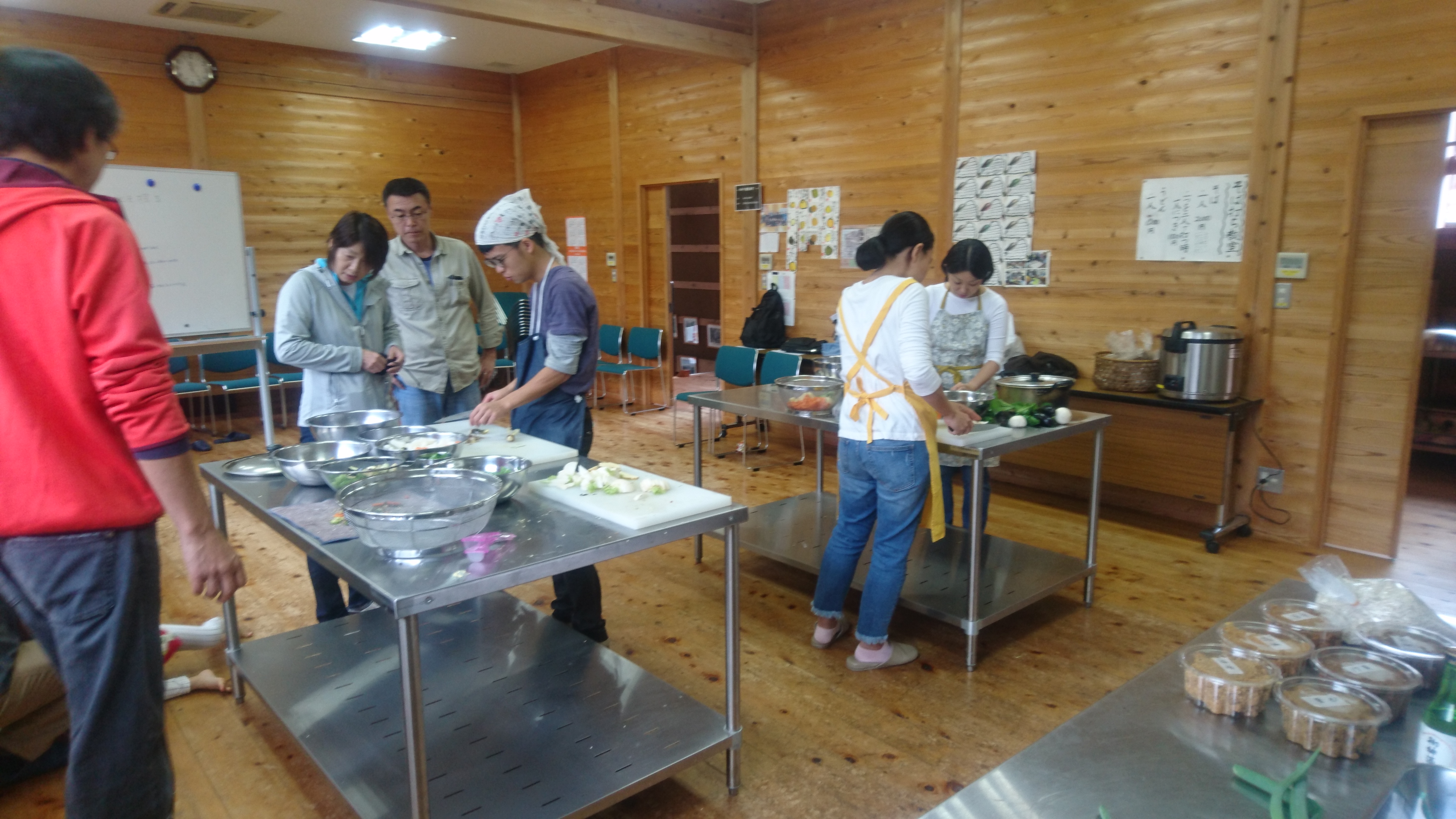 2018年秋　里山料理教室の報告